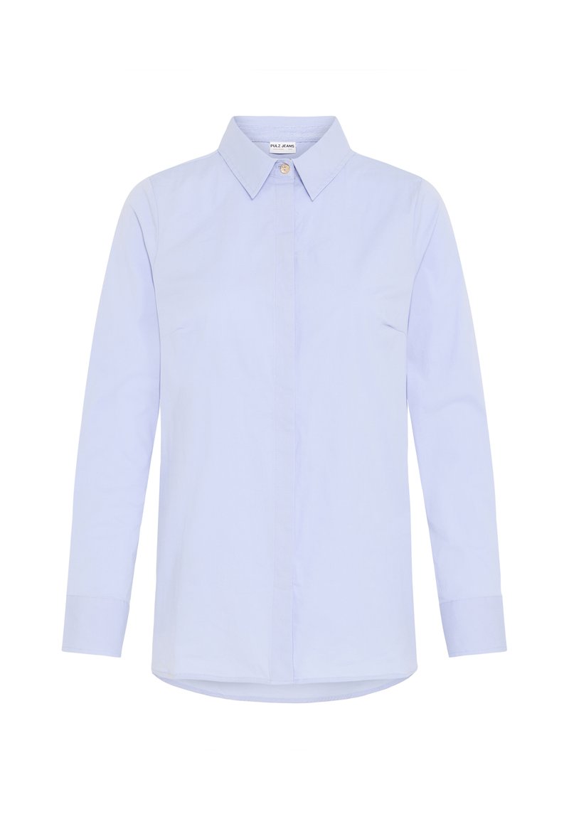 PULZ Overhemdblouse lichtblauw