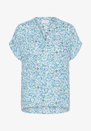 Kaffe AMBER - Bluza - blue petite flowers