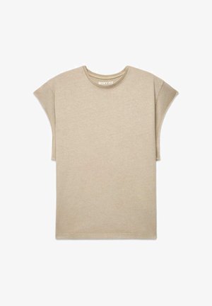 Terranova, T-SHIRT MC TINTA UNITA - T-shirt basic - sabbia