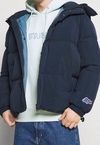 Grimey Mikina s kapucí - light blue