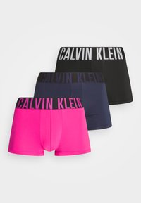 Calvin Klein Underwear TRUNK 3 PACK - Nadrág - hot pink/black/blue ...