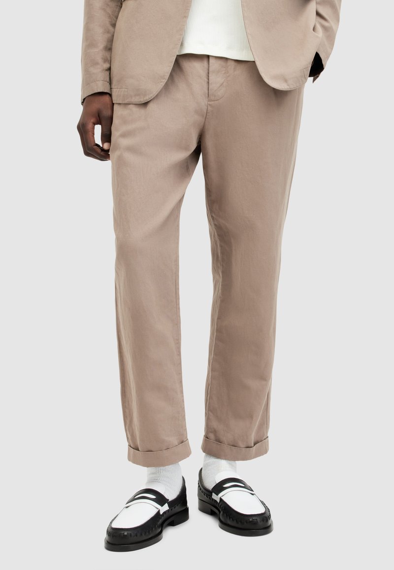 AllSaints Chino - chestnut brown