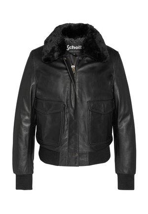 Veste en cuir - black