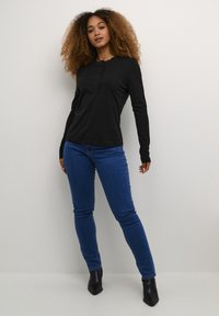 Cream CRNAIA FLOUNCE  - Blouse - pitch black
