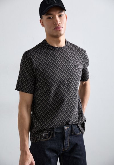 Emporio Armani T-shirts med print - grey