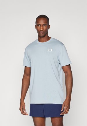 LOGO HEAVYWEIGHT - Basic T-shirt - harbor blue/stone