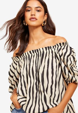 Friends Like These OFF THE SHOULDER   - Blůza - black white