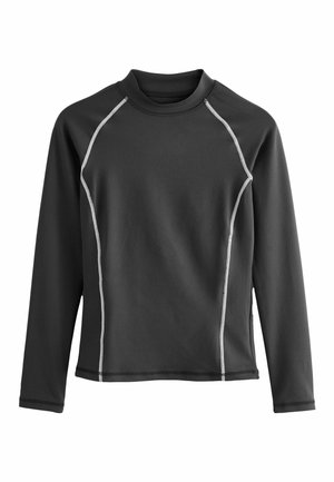 Tops ar garām piedurknēm - black