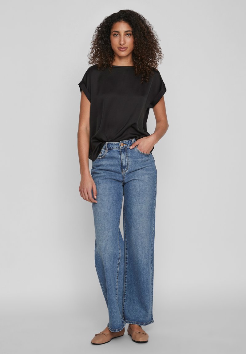 VILA - VIELLETTE - Blouse - black, Vergroten
