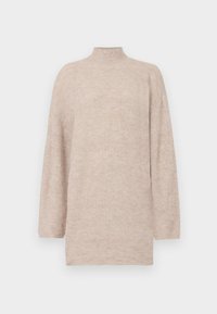 NMBALANCE FUNNEL NECK - Jumper dress - beige