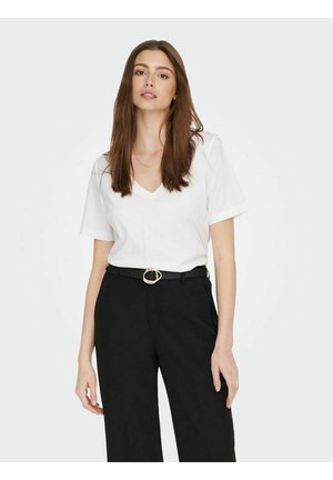 Slfessential Ss O Neck Tee Green