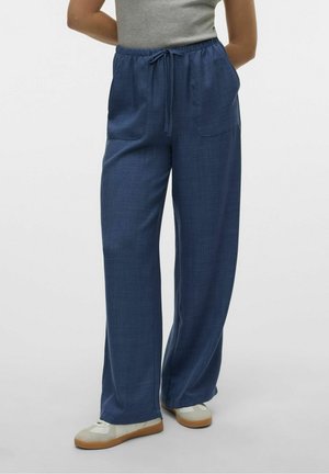 Broek - dark-blue denim