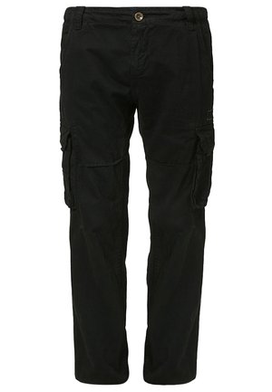 Alpha Industries JET PANT - Cargo trousers - black