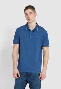 PURDY TIPPED - Poloshirt - cold metal