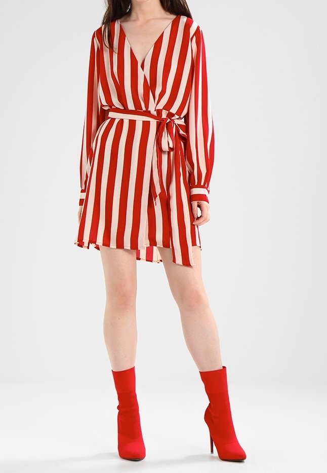 Bik Bok Day dress - red - (Pre-owned) - Zalando.ie Bik Bok Day dress - red - (Pre-owned) - Zalando.ie