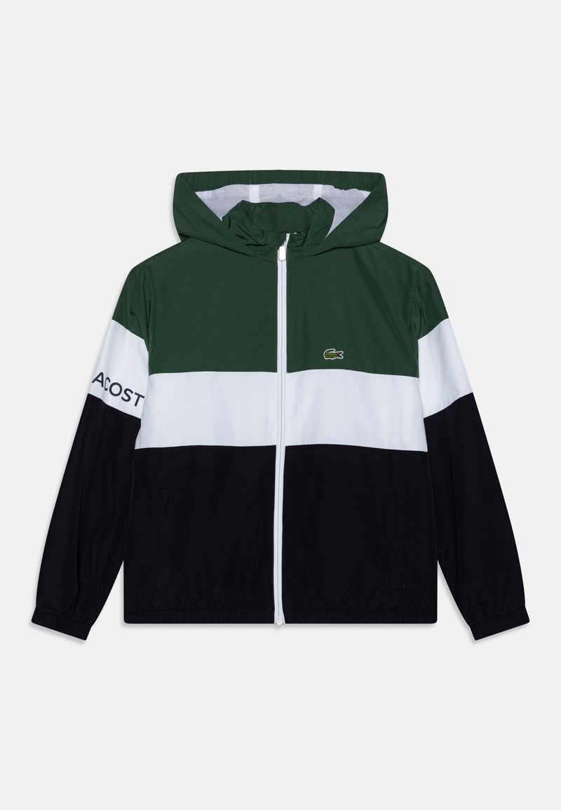 Lacoste COLOR BLOCK UNISEX - Välikausitakki - sequoia/white abysm