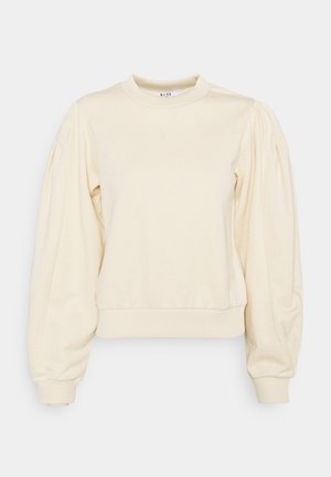 PUFF SLEEVE - Sweatshirt - beige