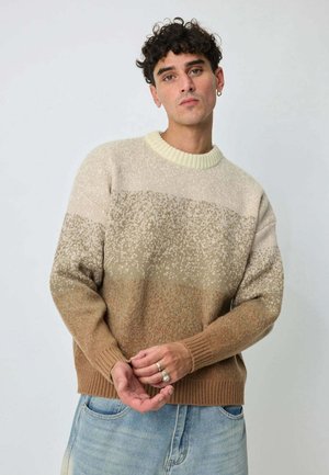 COL ROND - Pullover - beige
