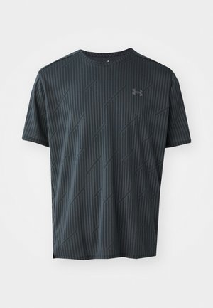 Under Armour VENT  - Sports T-shirt - black/castlerock