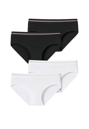 4-PACK  - Alushousut - schwarz-weiss