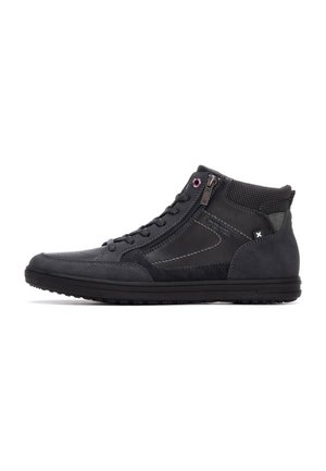Botines con cordones - black