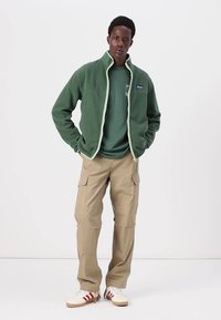 Penfield GRAYLOCK QUARTER ZIP  - Vesta od flisa - cilantro