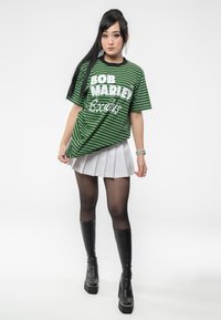 Paradiso Clothing BOB MARLEY EXODUS STRIPED LOGO - Print T-shirt - green