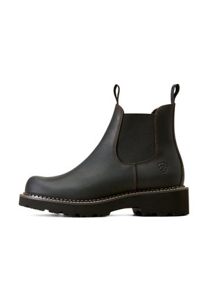 Ankle Boot - black deertan