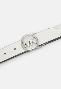MICHAEL Michael Kors REVERSIBLE BELT - Cinto - optic white