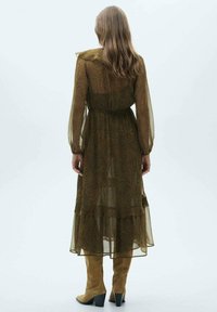 Mango Dnevna obleka - green