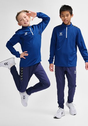 Hummel AUTHENTIC HALF - Sweatshirt - true blue