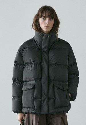 QUILTED DOWN - Donsjas - black