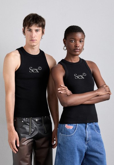 Carne Bollente SEXPENSIVE TASTE UNISEX - Débardeur - black