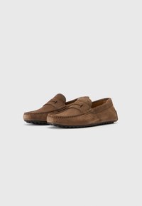 Hackett London DRIVER - Mokasíny - toffee brown