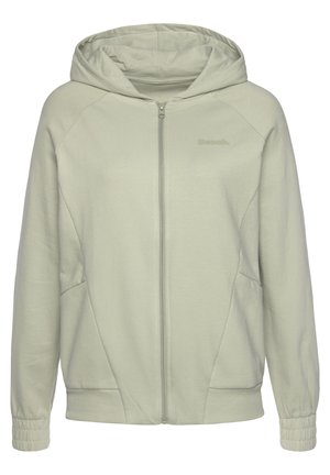 Zip-up sweatshirt - pistazie
