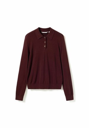 Noella, N-MAXINE KNIT - Πόλο - burgundy