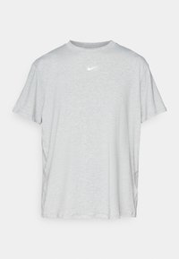 ONE RELAXED TOP - T-shirt de sport - smoke grey/heather/white