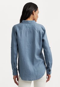 Lauren Ralph Lauren TISSUE LINEN SHIRT - Užsagstoma palaidinė - pale azure