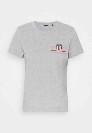 Print T-shirt - grey