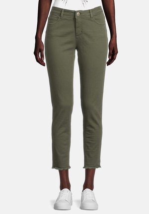 Slim fit jeans - dark green