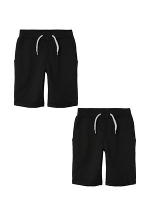 2ER-SET ELASTISCHER BUND - Jogginghose - schwarz