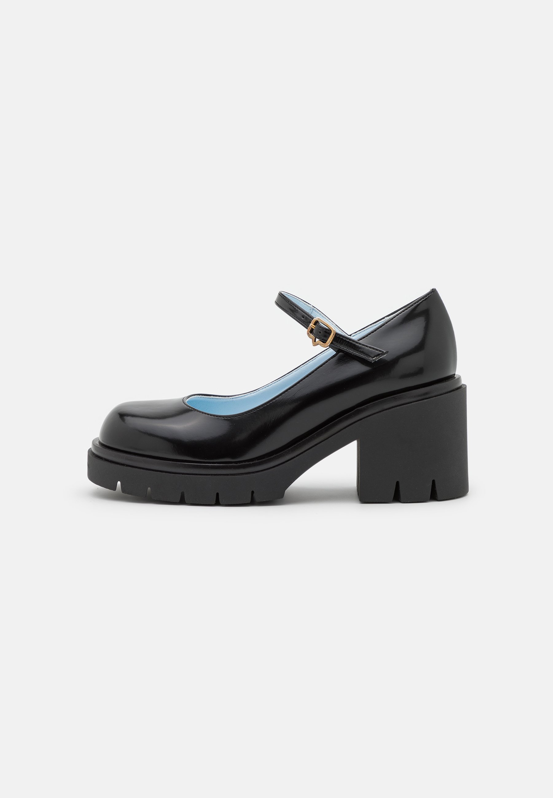 Call It Spring Women's Monroe Pump - 3 Inch Block Heel, Synthetic Material