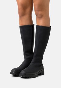 Vero Moda VMSALLY BOOT - Botas de plataforma - black