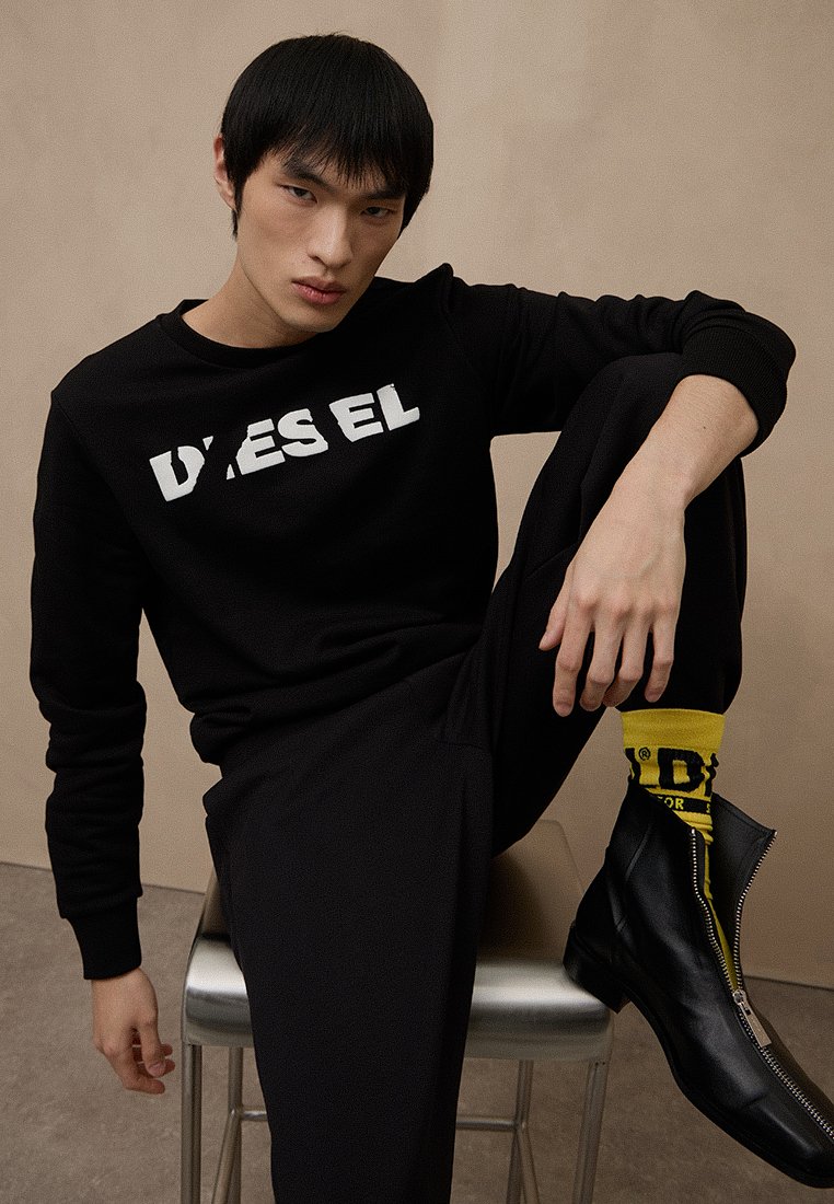 Diesel Sweater zwart