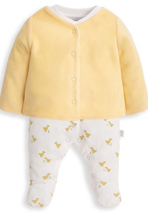 2-PIECE SET - Nachtwäsche Shirt - yellow