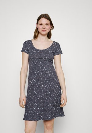 Ragwear LUNNGO DRESS - Φόρεμα από ζέρσεϊ - indigo blue