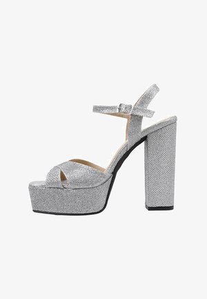 LIMMA VALENT - Sandalias de tacón - silver