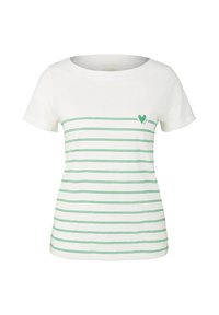 Moda Kids Casual T-Shirt Tom Tailor Per Bambine E Ragazze Cotone Sostenibile Con Scritte