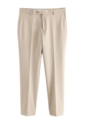 Next, SLIM FIT MOTIONFLEX TEXTURED - Habitbukser - stone