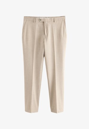 Next, SLIM FIT MOTIONFLEX TEXTURED - Habitbukser - stone